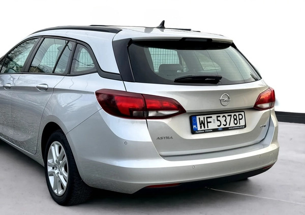 Opel Astra cena 38900 przebieg: 154000, rok produkcji 2017 z Płońsk małe 436